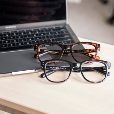 Lentes Blue Light Homeland Gloss Brown Tort