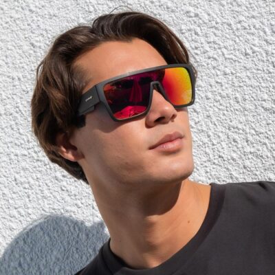 Lentes de Sol Limitless Red Iridium Matt Black