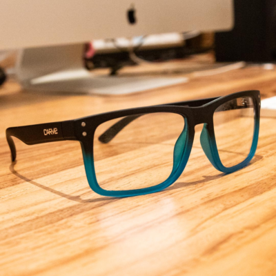 Lentes Blue Light Goblin Matt Black Cyan