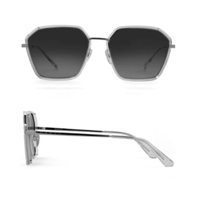 Lentes de Sol Bardot Polarized Gloss Crystal