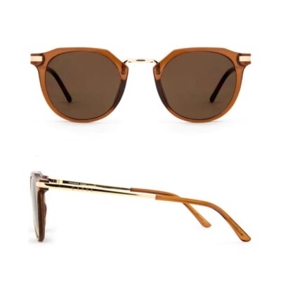 Lentes de Sol Frankie Gloss Crystal Tobacco