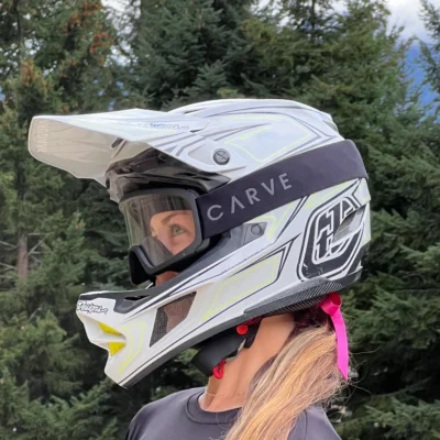 Goggles MTB Shred - Matte Black Frame, CLEAR Lens